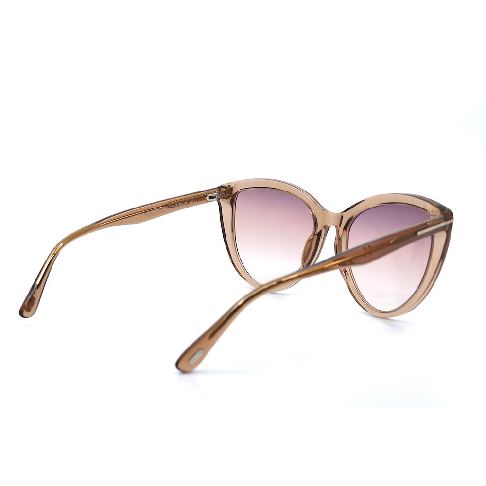 NEW TOM FORD TF915/S ISABELLA PEACH PINK GRADIENT AUTHENTIC SUNGLASSES - Picture 5 of 10